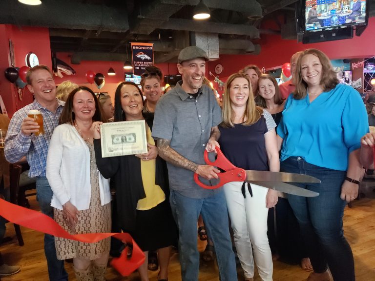 Conifer Chamber of Commerce ribbon cutting