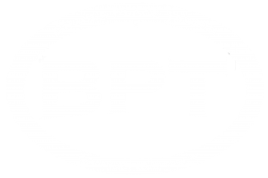 BPT White line less logo